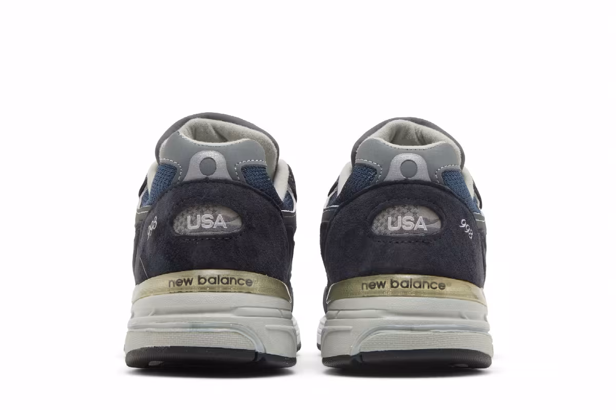 New Balance Women's 993 Made in USA Navy, view 7