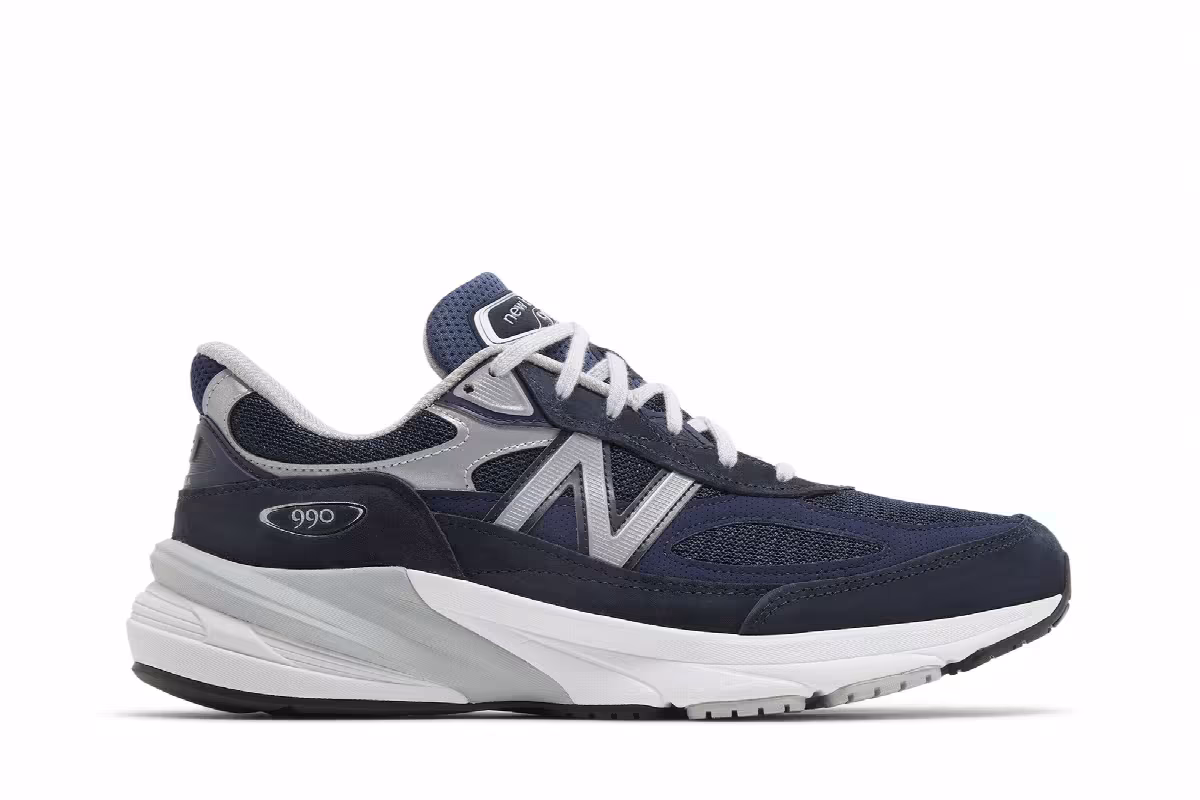 New Balance 990v6 Made in USA Navy, view 2
