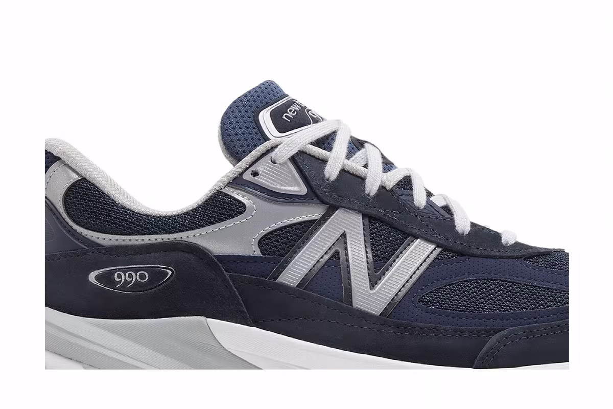 New Balance 990v6 Made in USA Navy, view 3
