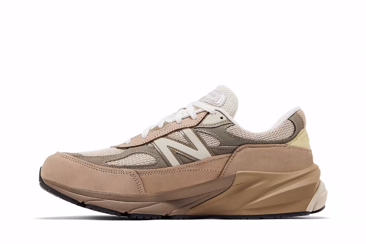 Teddy Santis x New Balance 990v6 Made in USA Driftwood Timberwolf, view 4