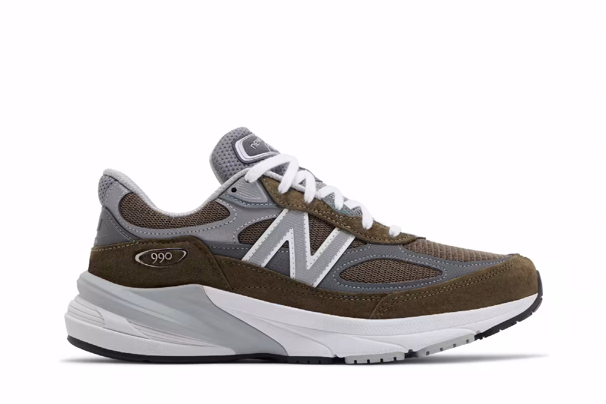 New Balance 990v6 Made in USA True Camo, view 2
