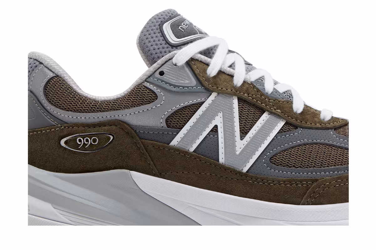 New Balance 990v6 Made in USA True Camo, view 3