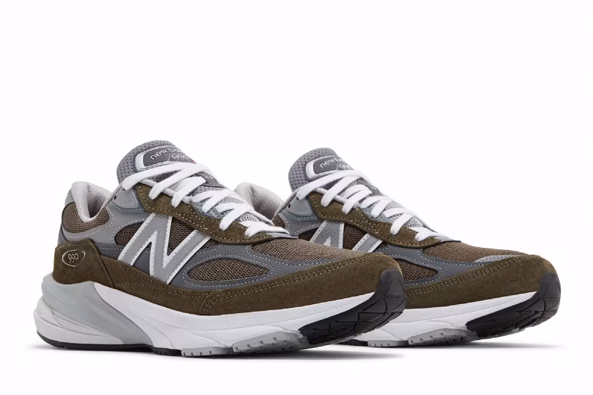 New Balance 990v6 Made in USA True Camo, view 9