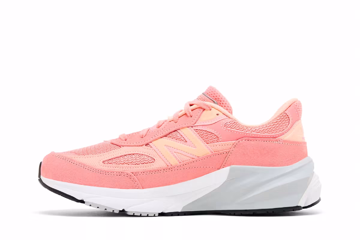 New Balance 990v6 Made in USA Salmon, view 4