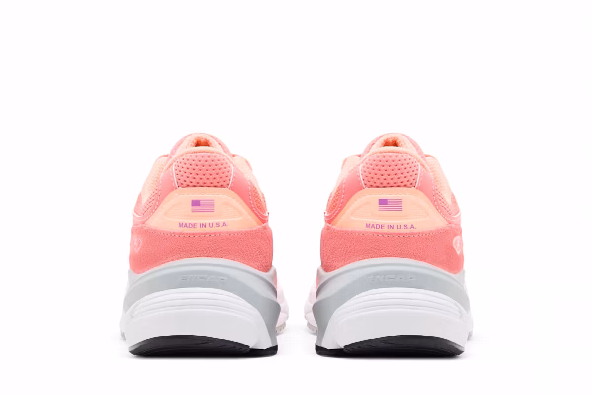 New Balance 990v6 Made in USA Salmon, view 7