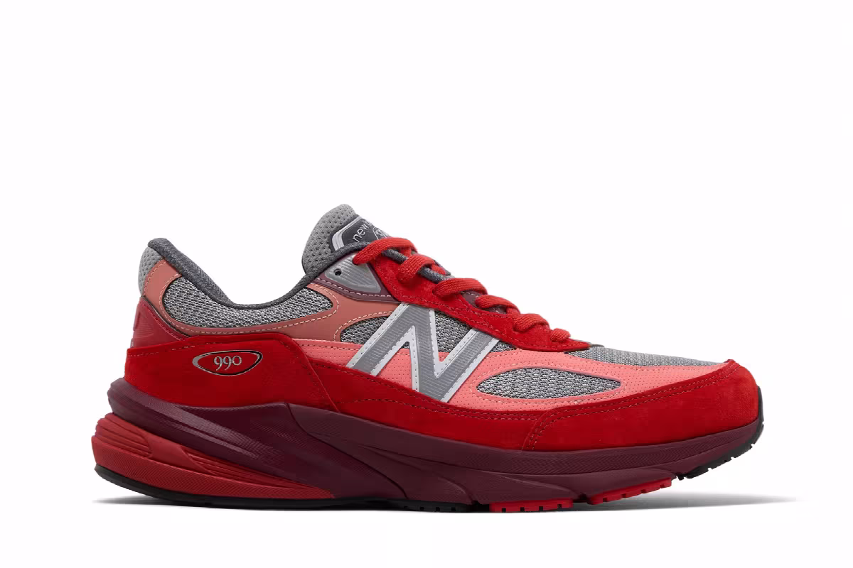 Teddy Santis x New Balance 990v6 Made in USA Community Pack - Red, view 2