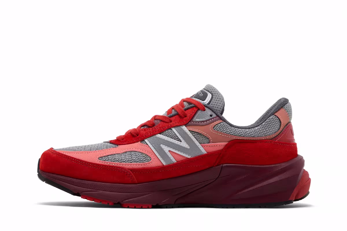 Teddy Santis x New Balance 990v6 Made in USA Community Pack - Red, view 4