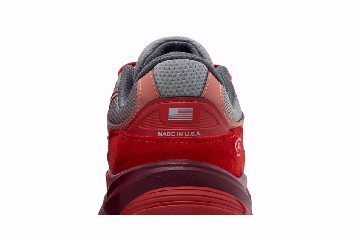 Teddy Santis x New Balance 990v6 Made in USA Community Pack - Red, view 8
