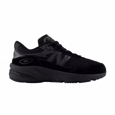 New Balance 990v6 Big Kid 'Black Metallic'