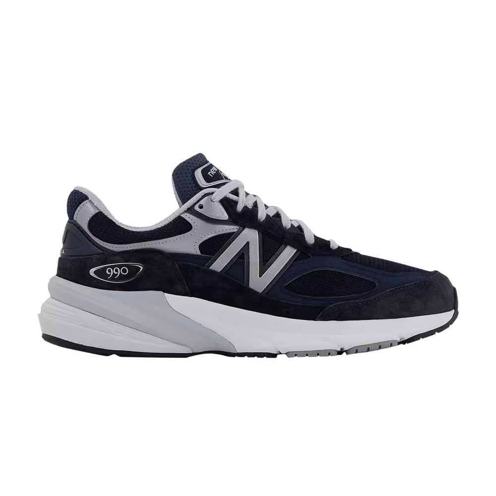 New Balance Women's 990v6 Made in USA Navy White