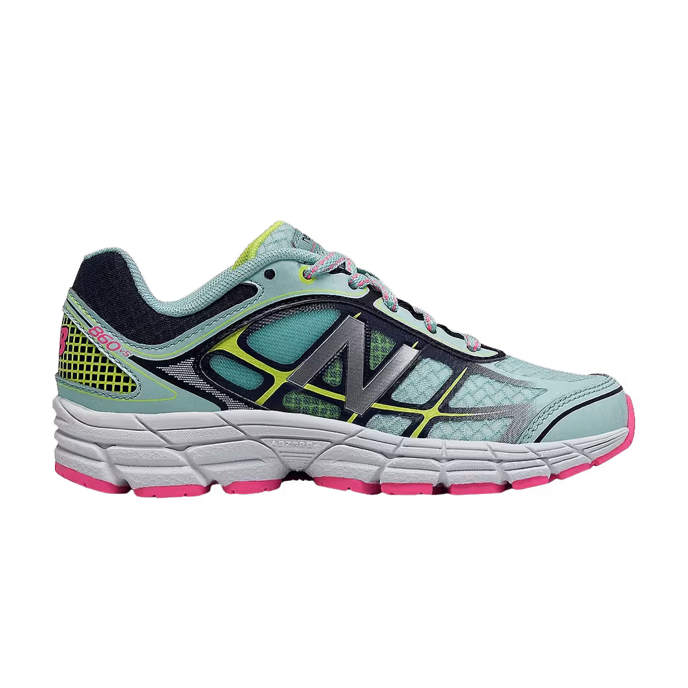 New Balance 860v5 Wide Kids Blue Pink
