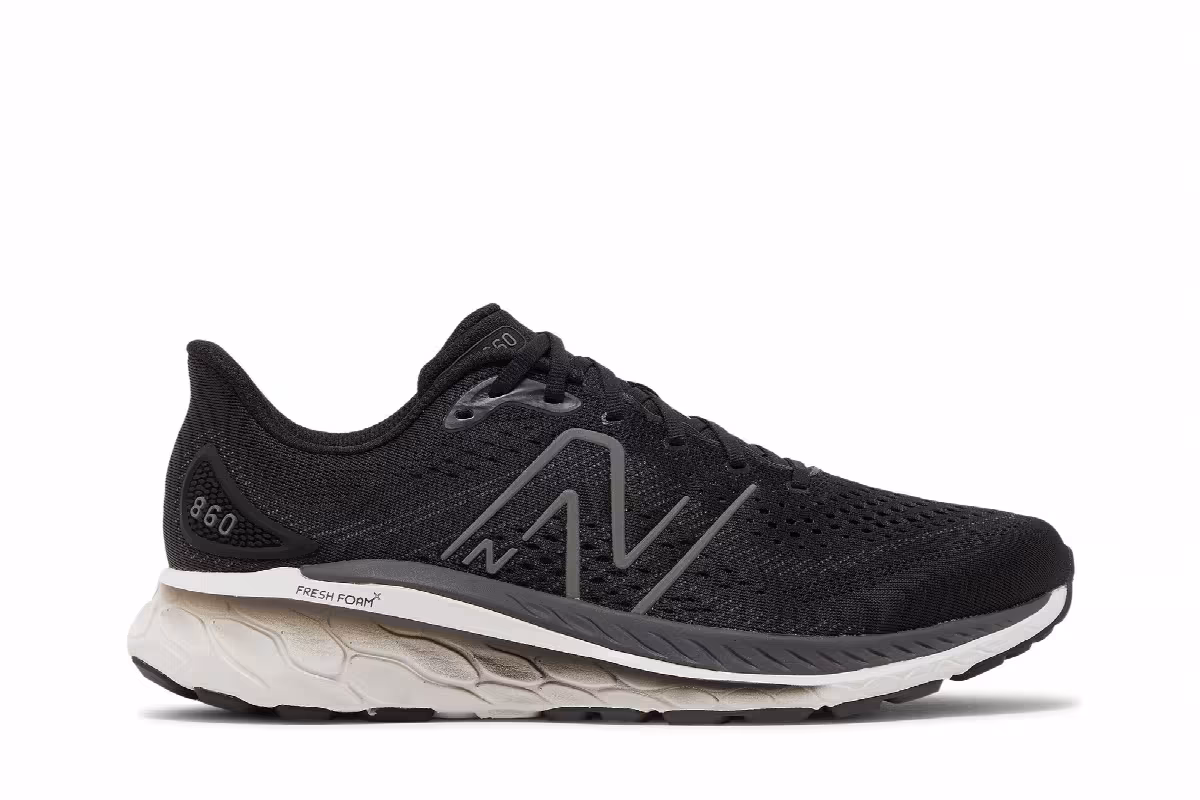 New Balance Fresh Foam X 860v13 4E Wide Black Magnet, view 2