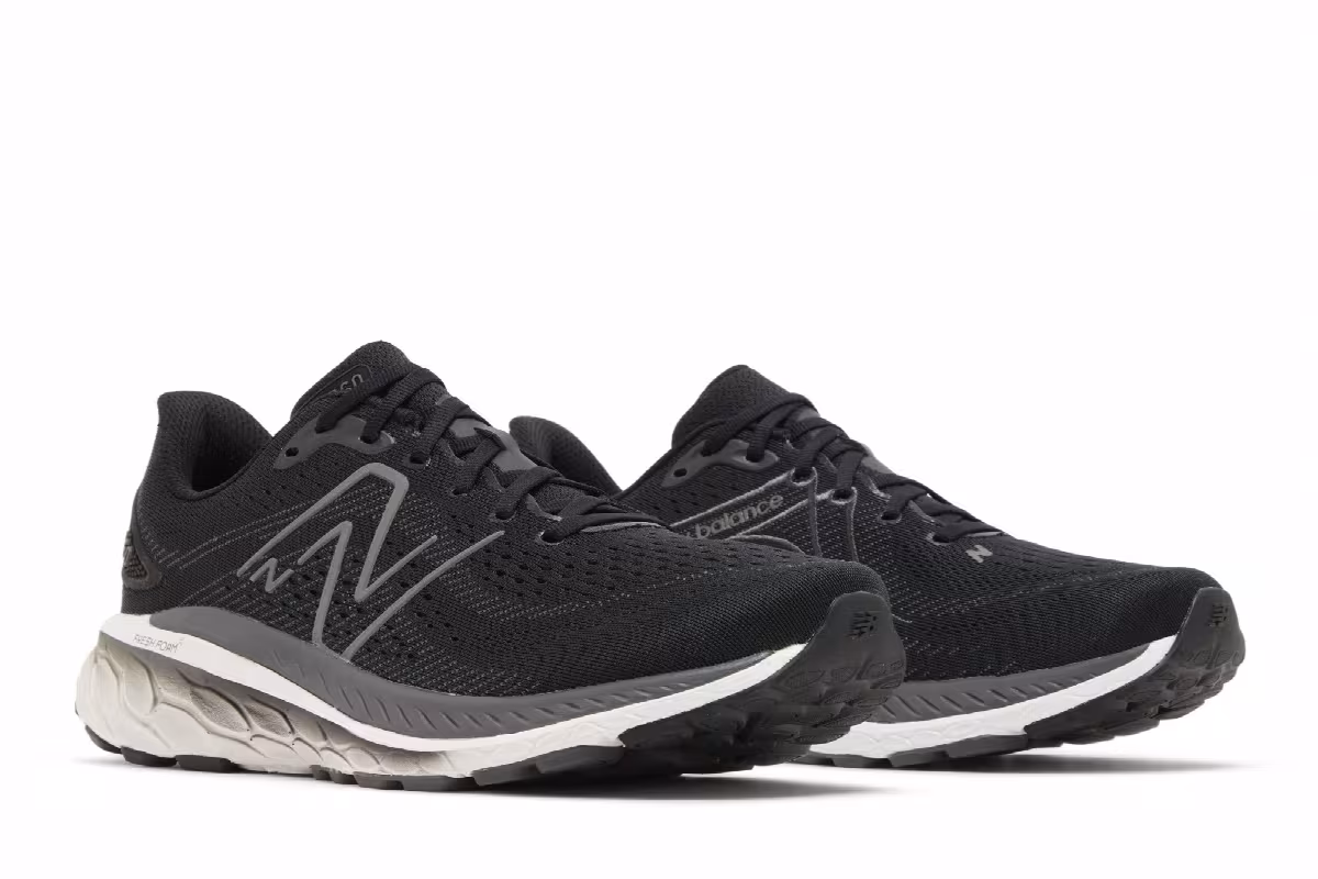 New Balance Fresh Foam X 860v13 2E Wide Black Magnet, view 9