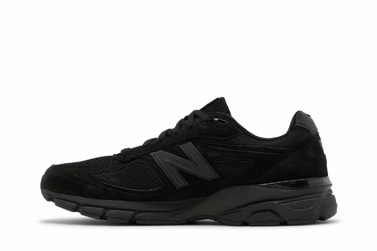 New Balance 990v4 Made In USA Black, view 4