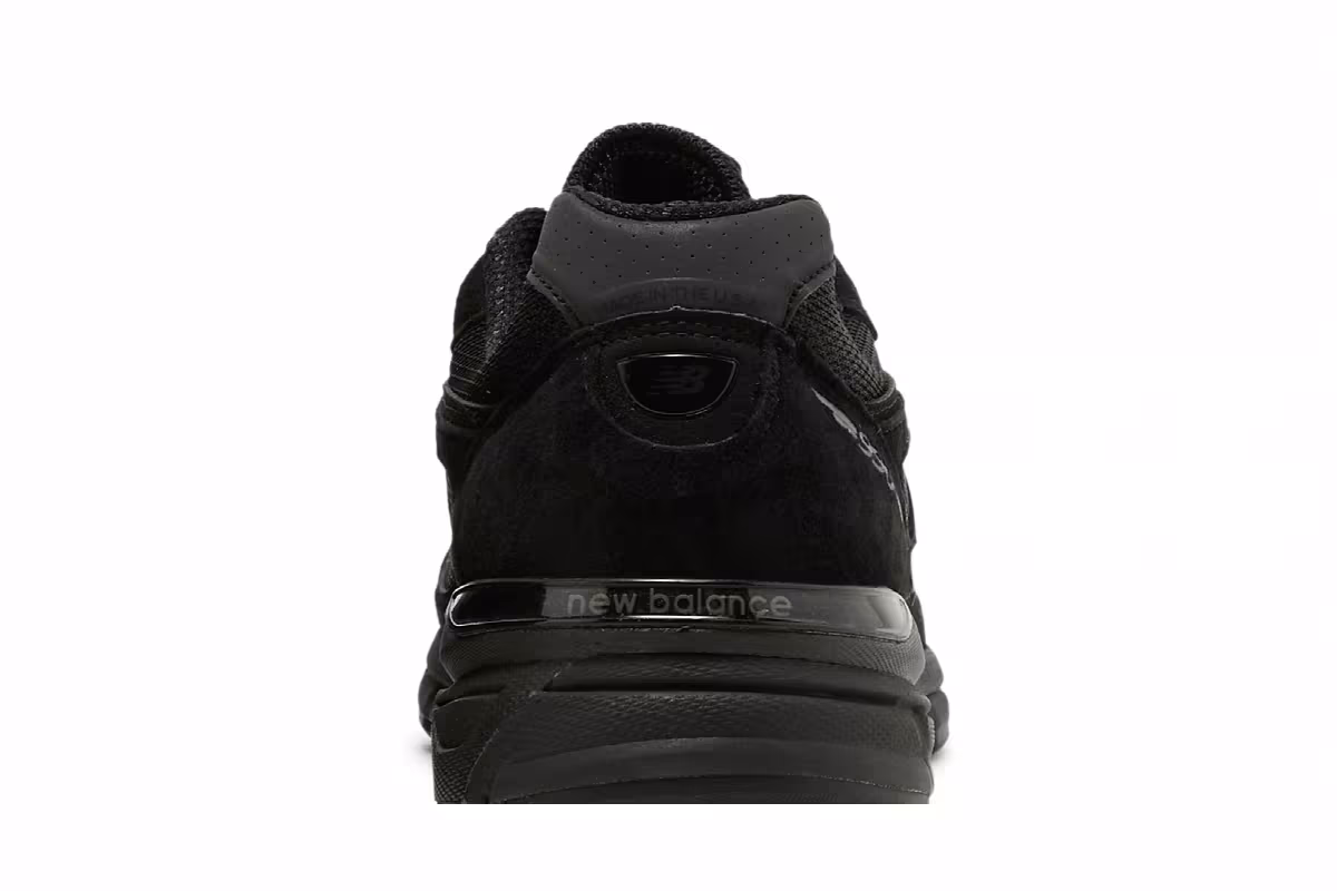 New Balance 990v4 Made In USA Black, view 8