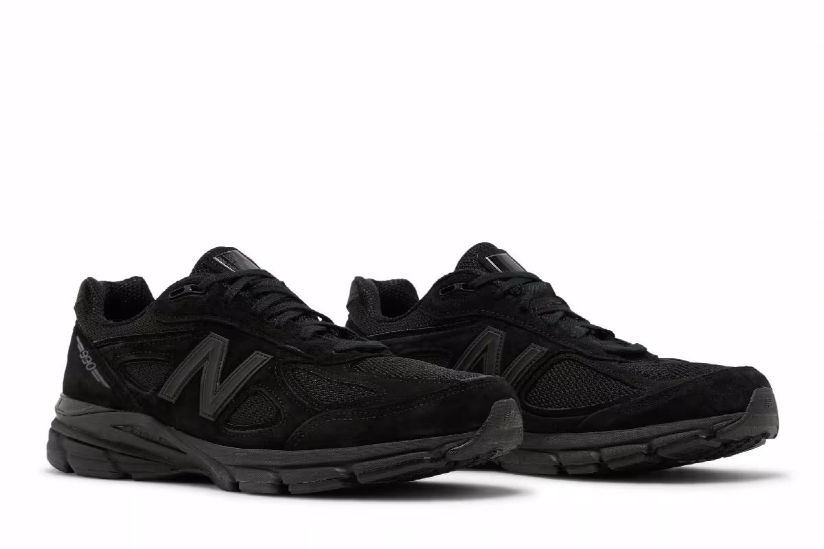 New Balance 990v4 Made In USA Black, view 9