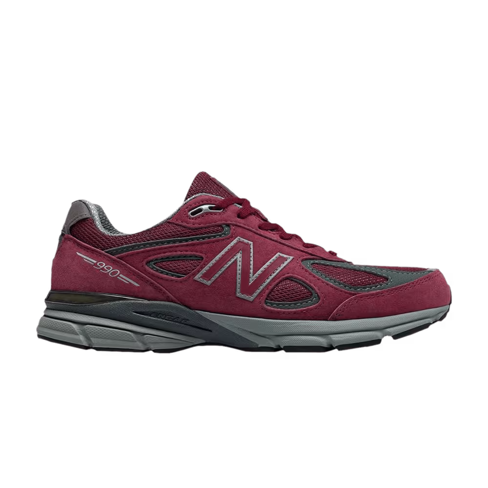 New Balance 990v4 Made In USA Burgundy