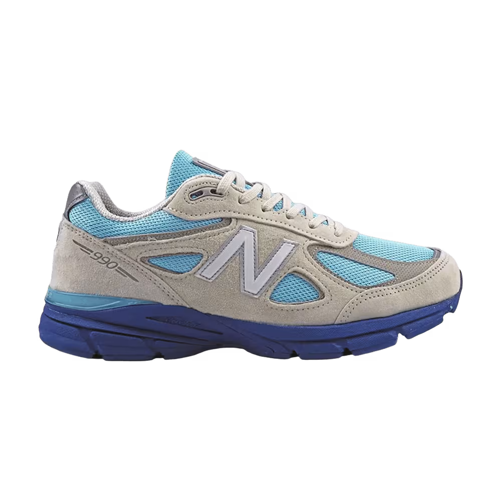 New Balance 990v4 Made in USA Moonbeam Cloud Blue