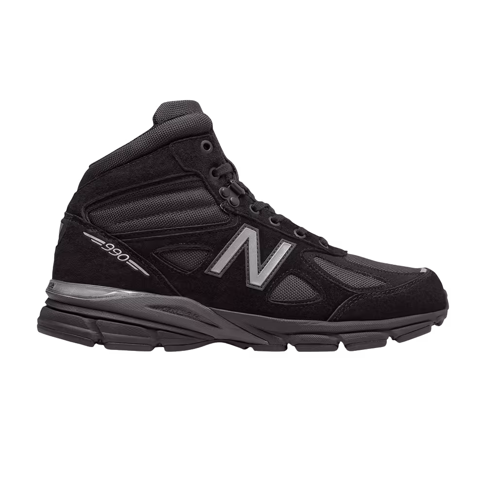 New Balance 990v4 Mid Made in USA Black Grey