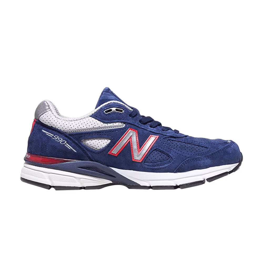 New Balance 990v4 Made in USA Navy Red