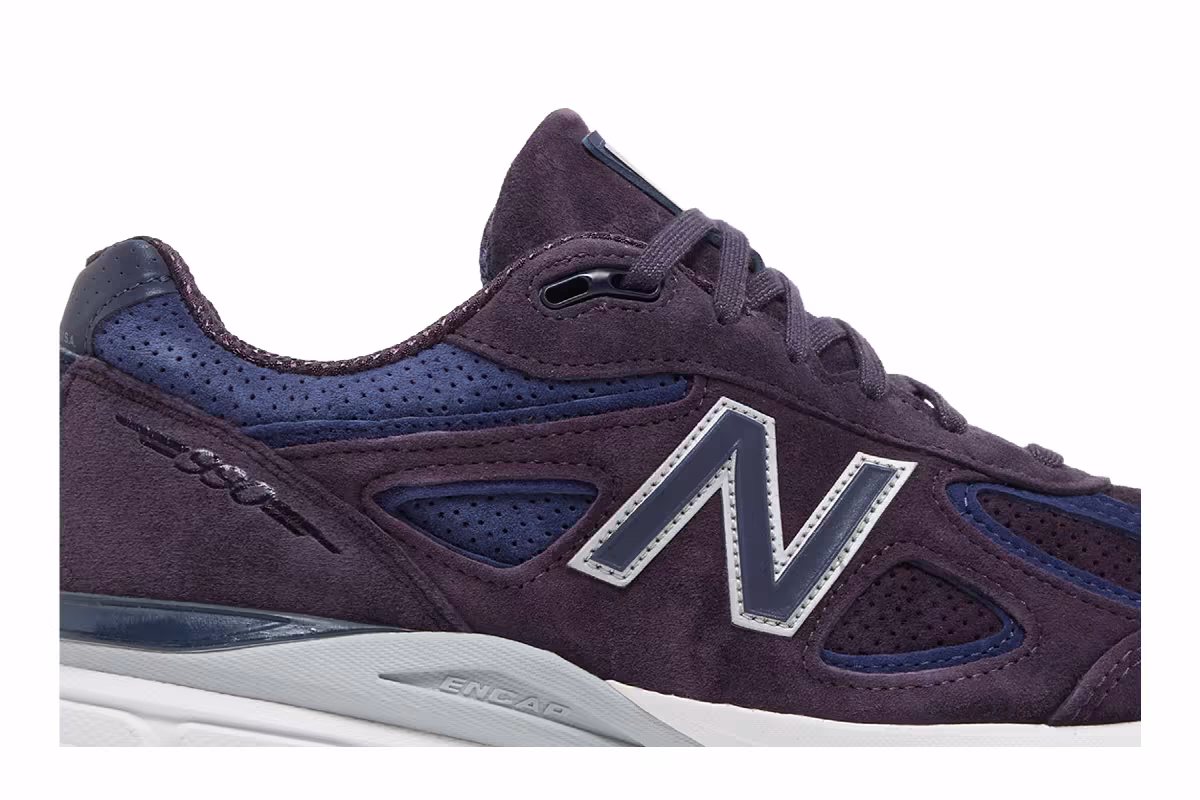 New Balance 990v4 Made In USA Purple, view 3