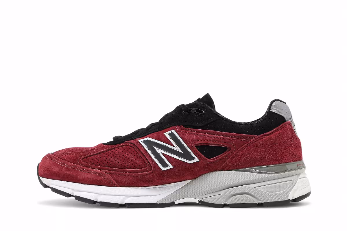 New Balance 990v4 Made in USA Burgundy, view 4