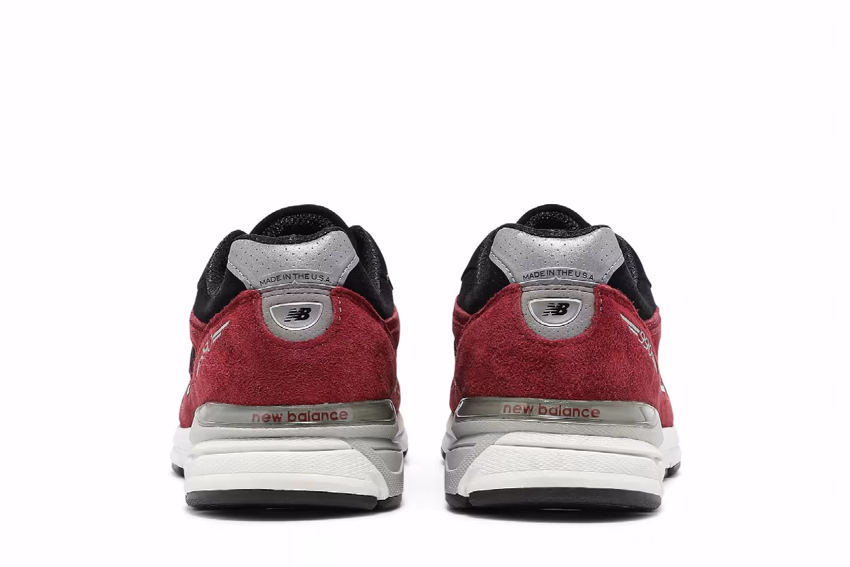 New Balance 990v4 Made in USA Burgundy, view 7