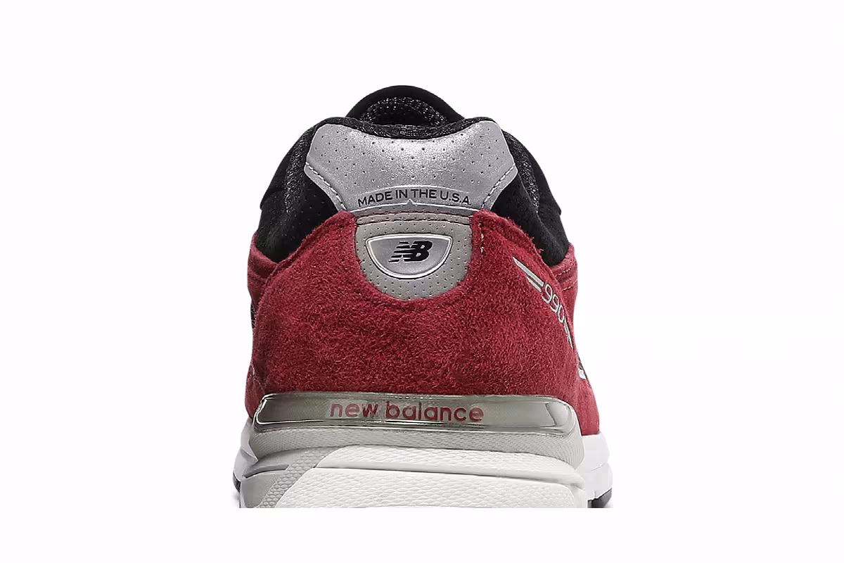 New Balance 990v4 Made in USA Burgundy, view 8