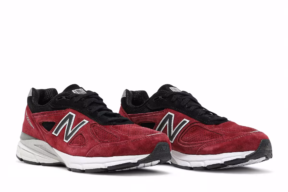 New Balance 990v4 Made in USA Burgundy, view 9