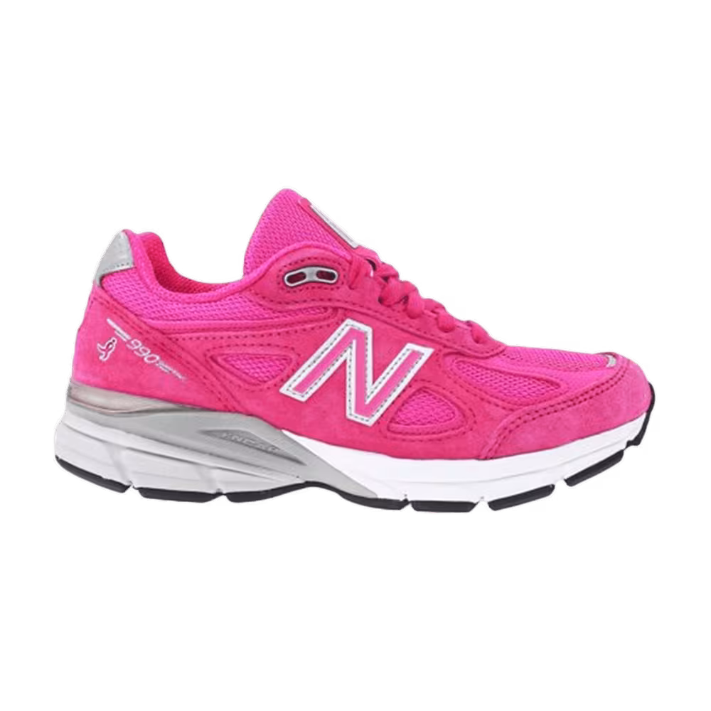 New Balance Women's 990v4 Made in USA Pink Ribbon