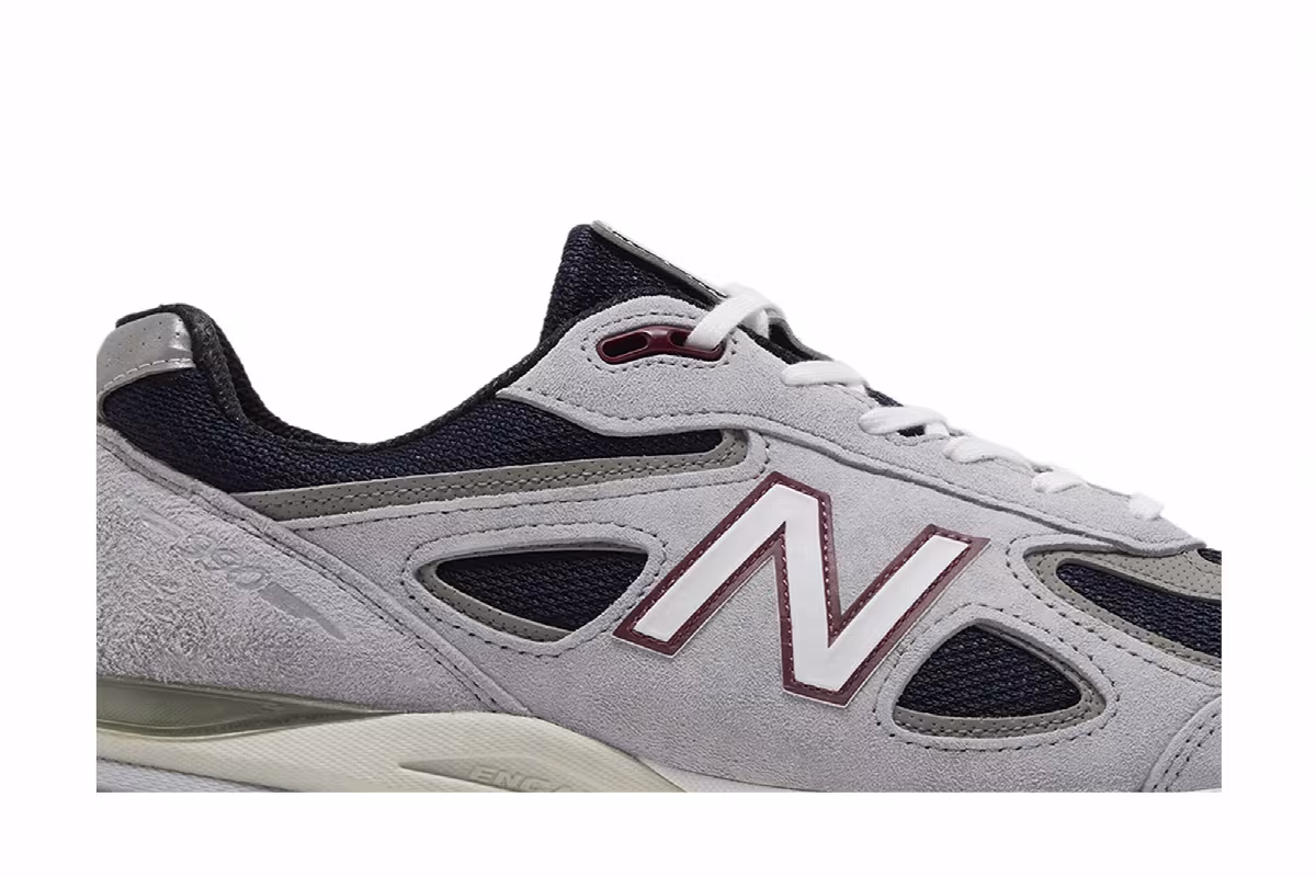 New Balance 990v4 Made in USA Grey Navy, view 3