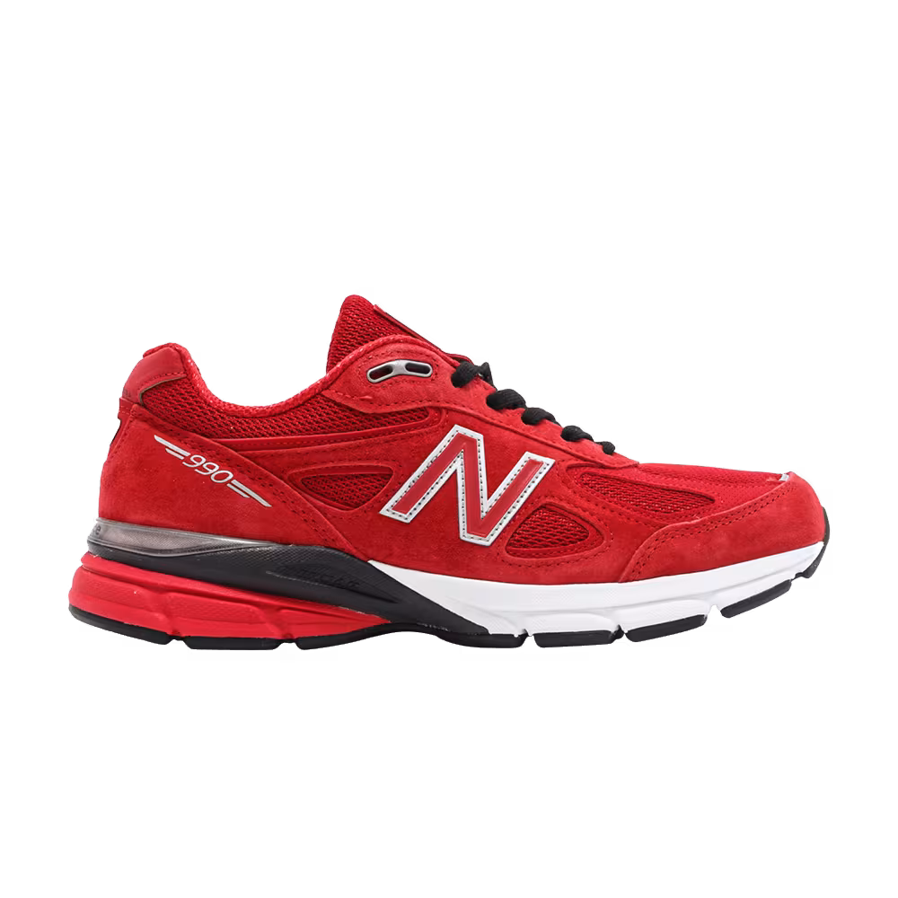 New Balance 990v4 Made in USA Red