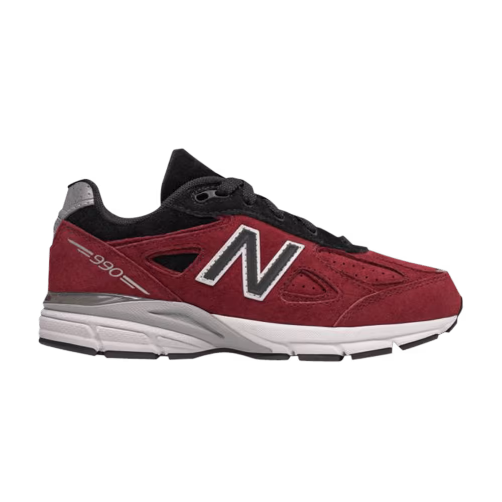 New Balance 990v4 Kid Dark Red