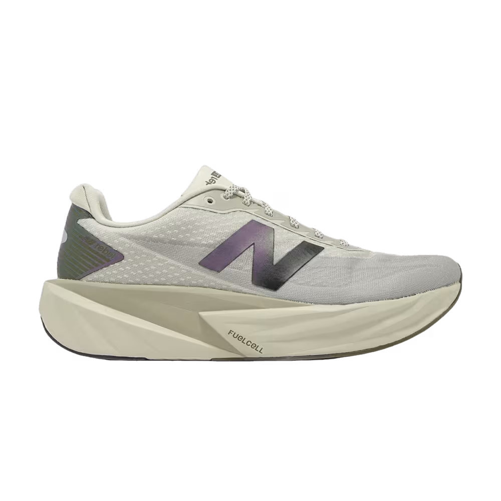 New Balance Fuelcell Rebel V5 2E Wide Shipyard Arid Stone Silver Metallic