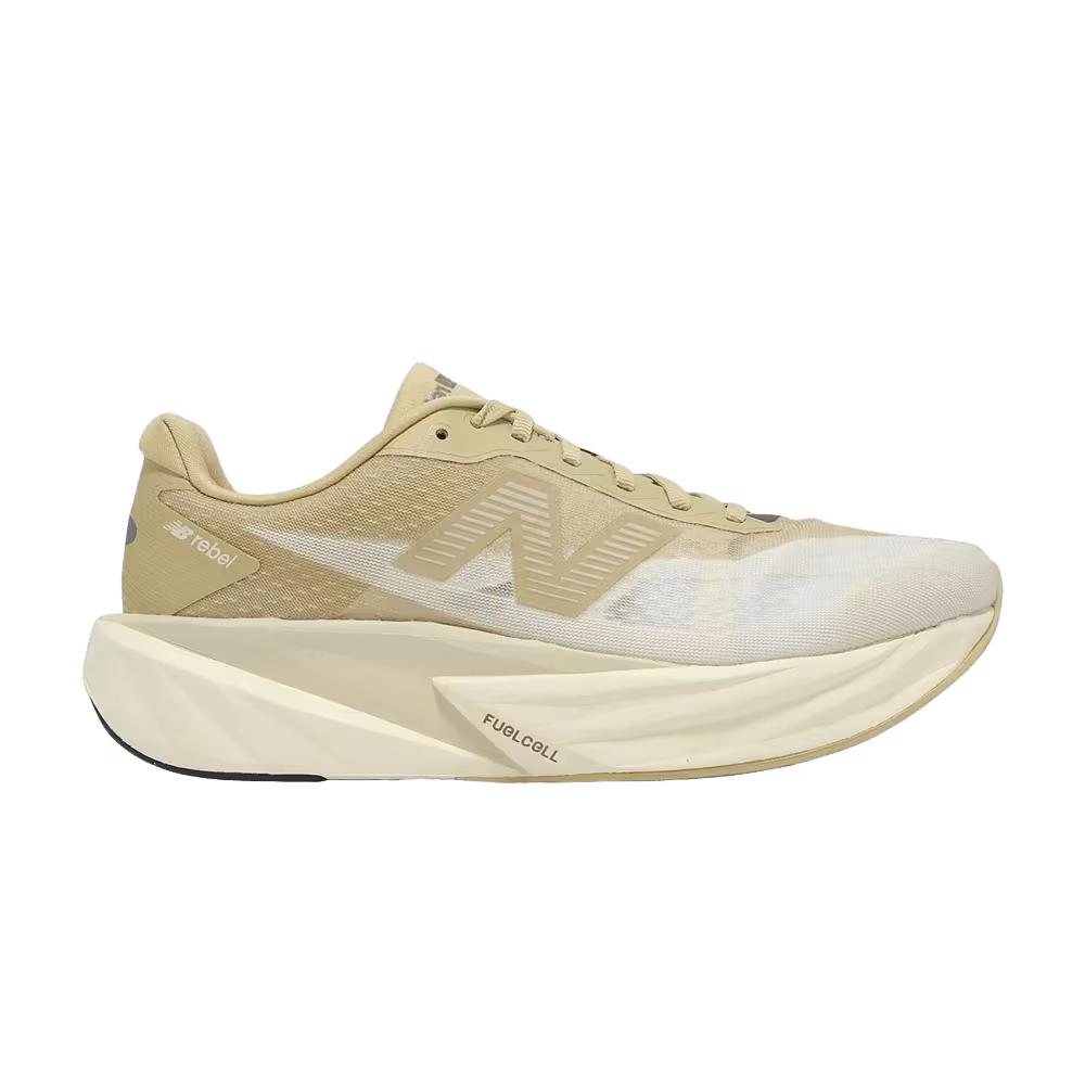 New Balance Fuelcell Rebel V5 2E Wide Beige White