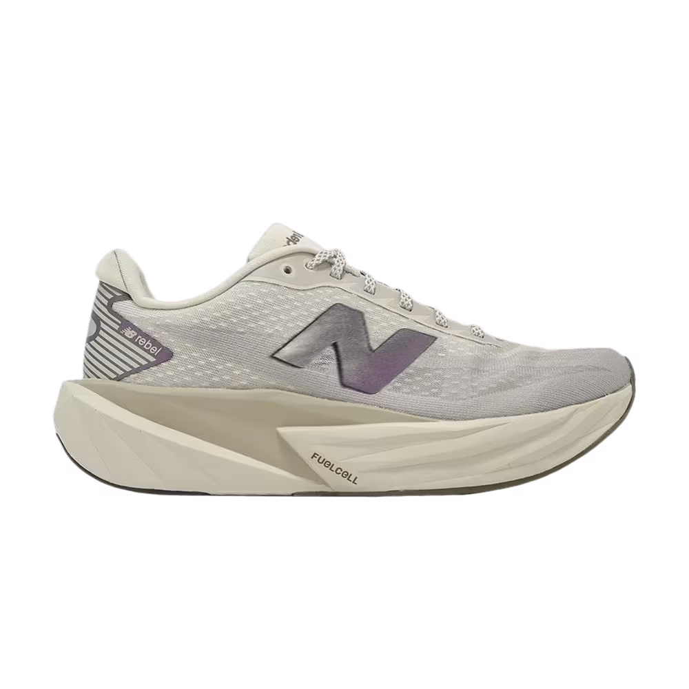 New Balance Women's Fuelcell Rebel V5 D Wide Shipyard Arid Stone Woodland