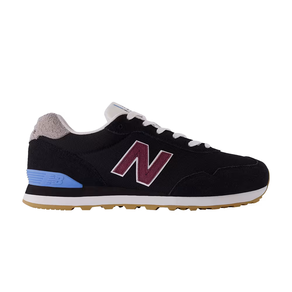 New Balance 515v3 Black Maroon Blue