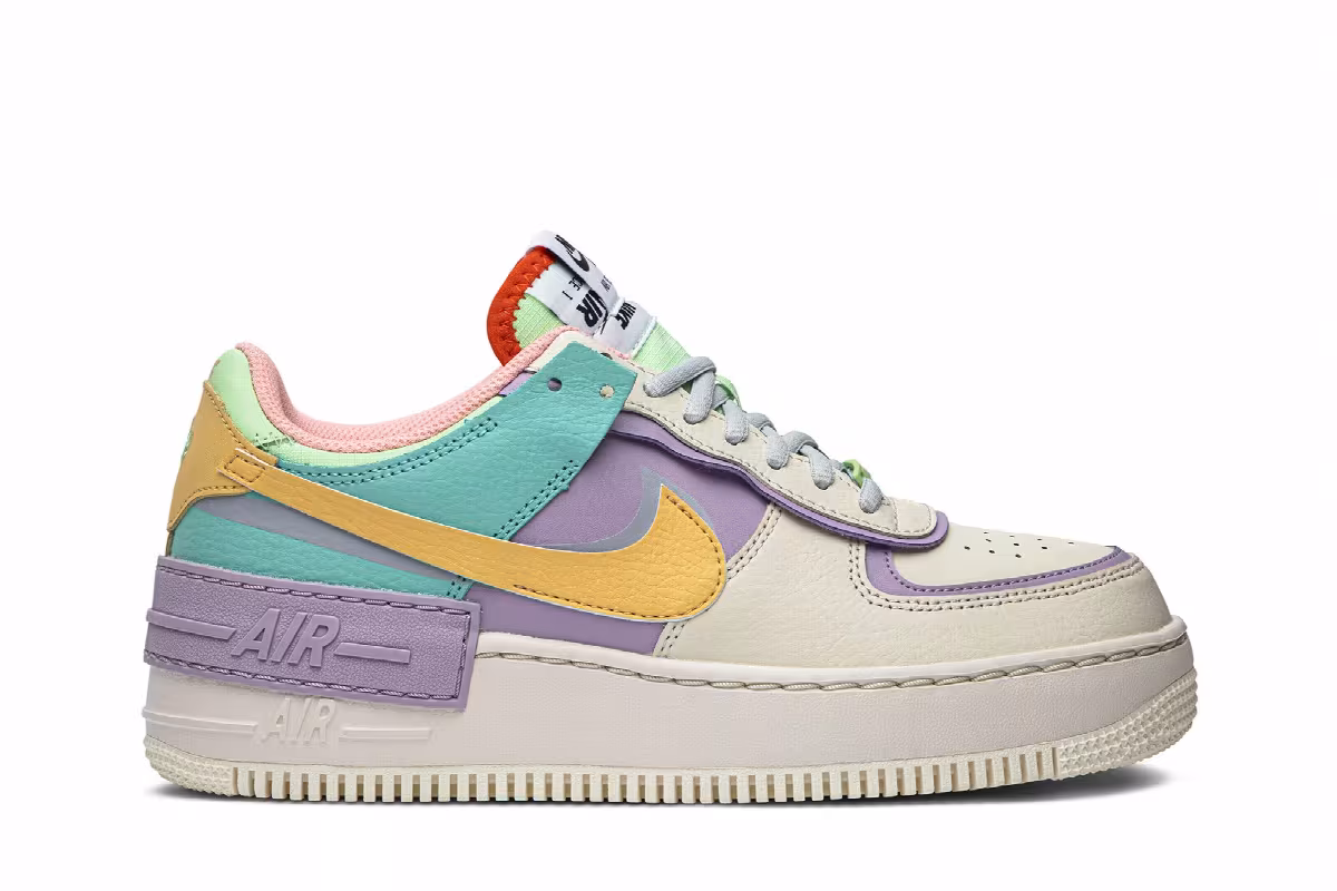 Nike Women's Air Force 1 Shadow Pale Ivory, view 2