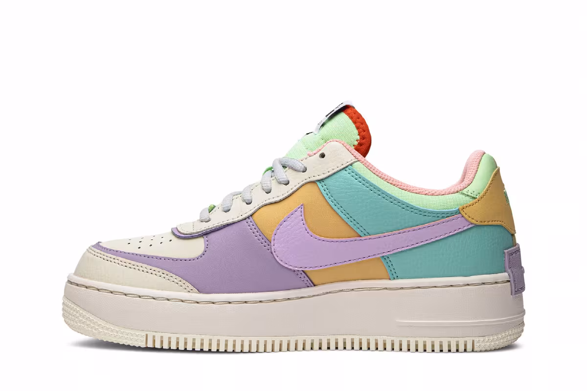 Nike Women's Air Force 1 Shadow Pale Ivory, view 4