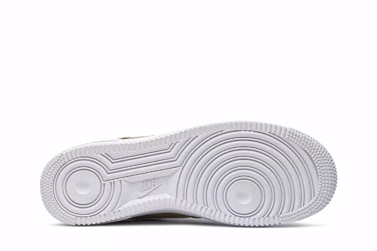 Nike Women's Air Force 1 SP Liquid Metal - Gold, view 5
