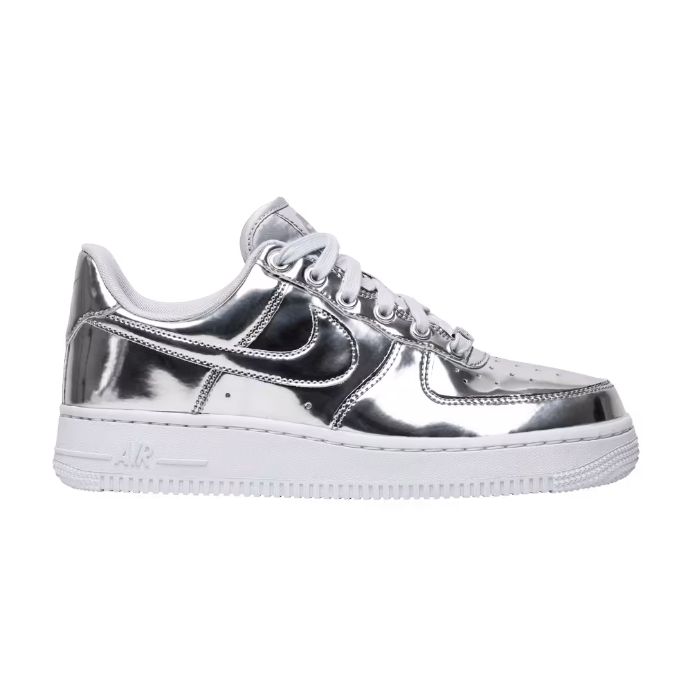 Nike Women's Air Force 1 SP Liquid Metal - Chrome
