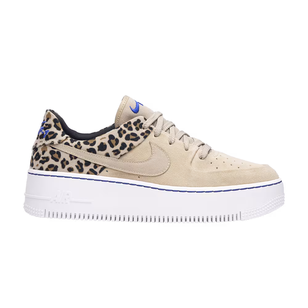 Nike Women's Air Force 1 Sage Low Premium Leopard