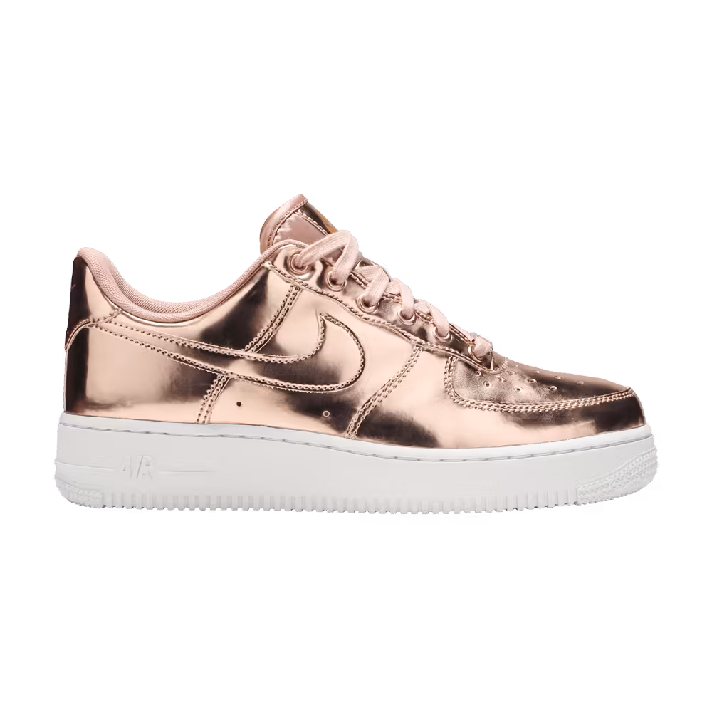 Nike Women's Air Force 1 SP Metallic Rose Gold