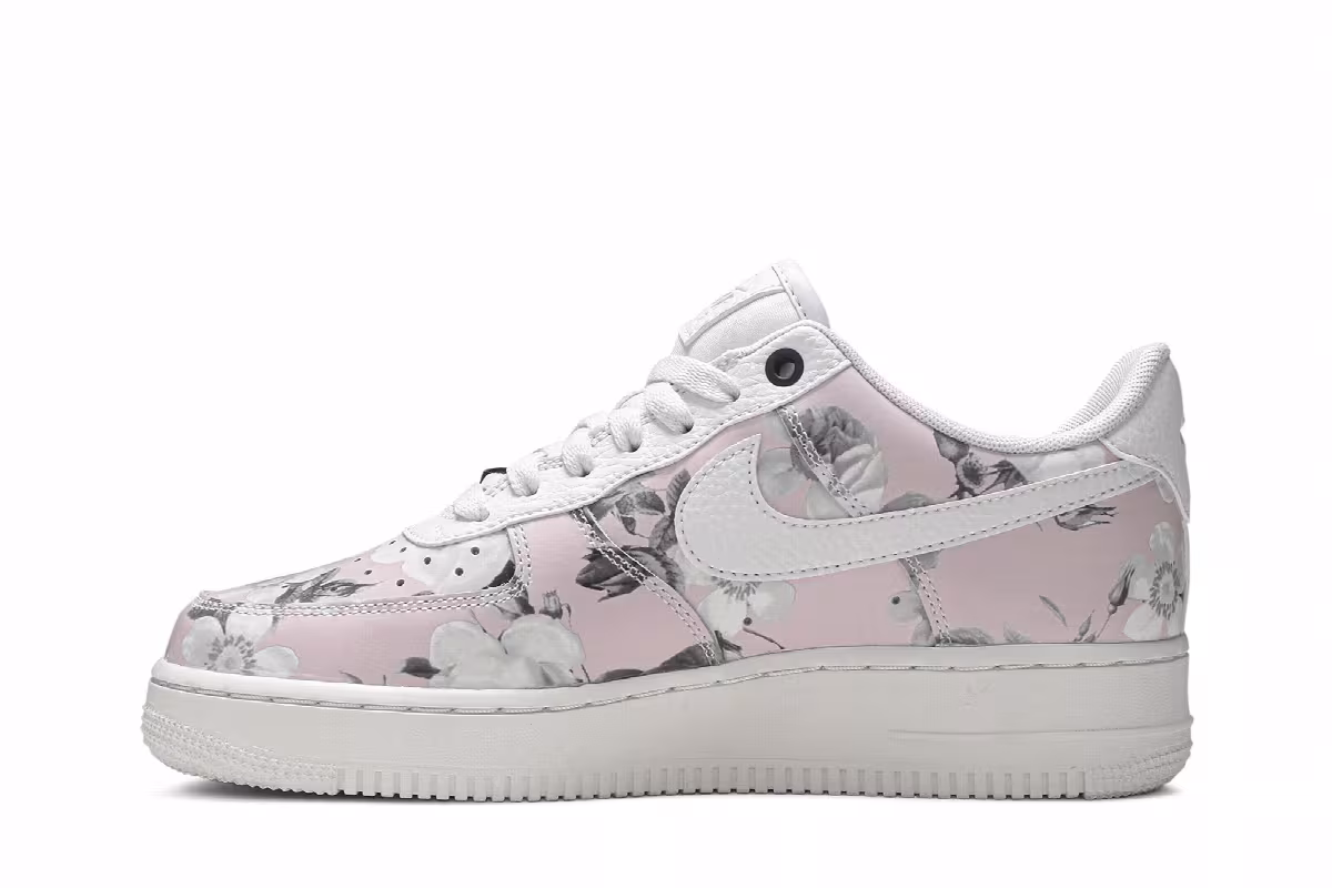 Nike Women's Air Force 1 Low Floral Rose, view 4