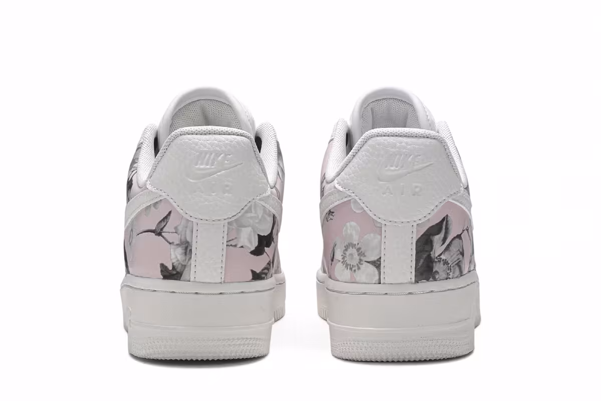 Nike Women's Air Force 1 Low Floral Rose, view 7