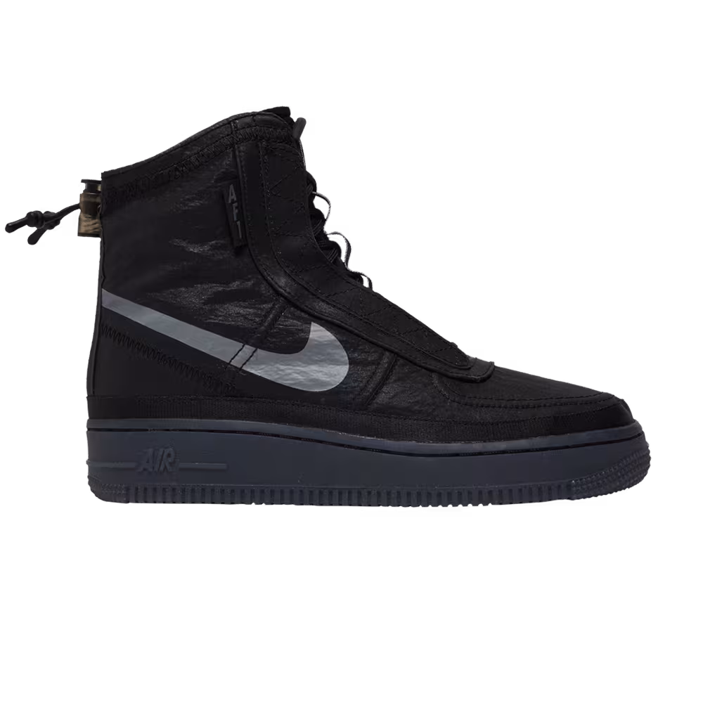 Nike Women's Air Force 1 High Shell Black