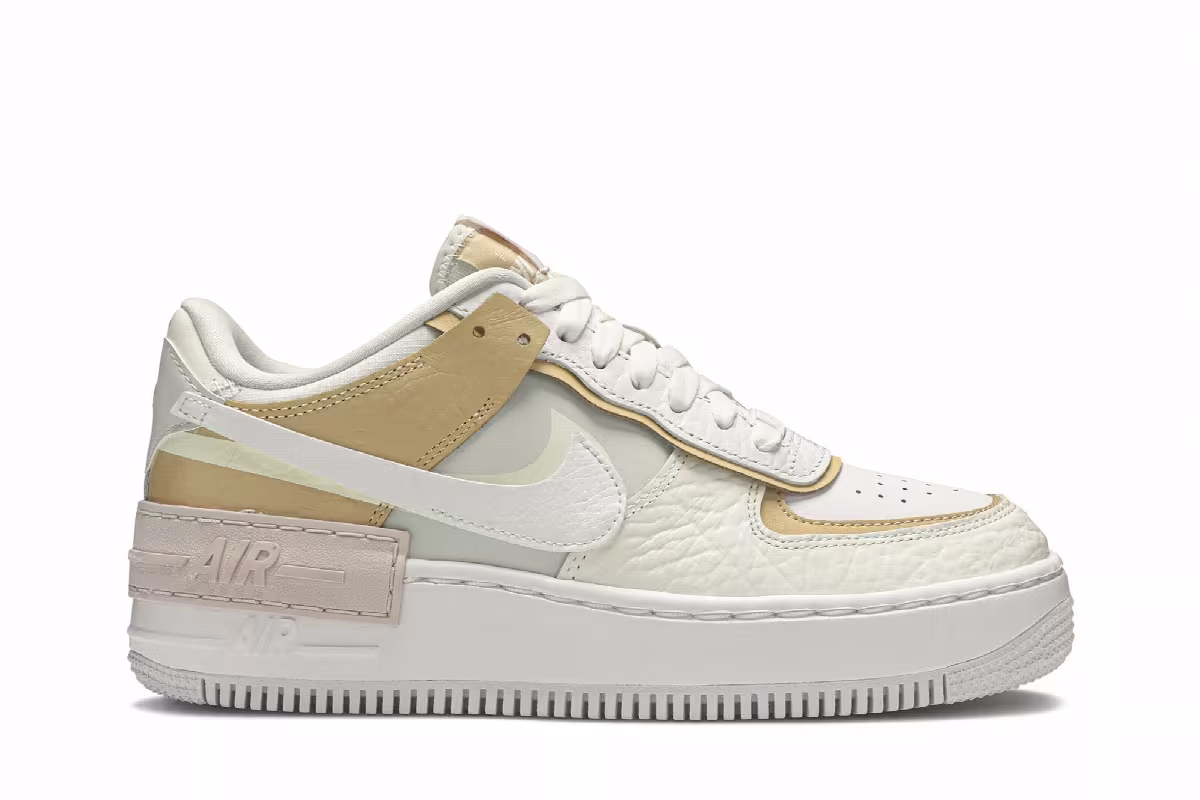 Nike Women's Air Force 1 Shadow SE Spruce Aura, view 2
