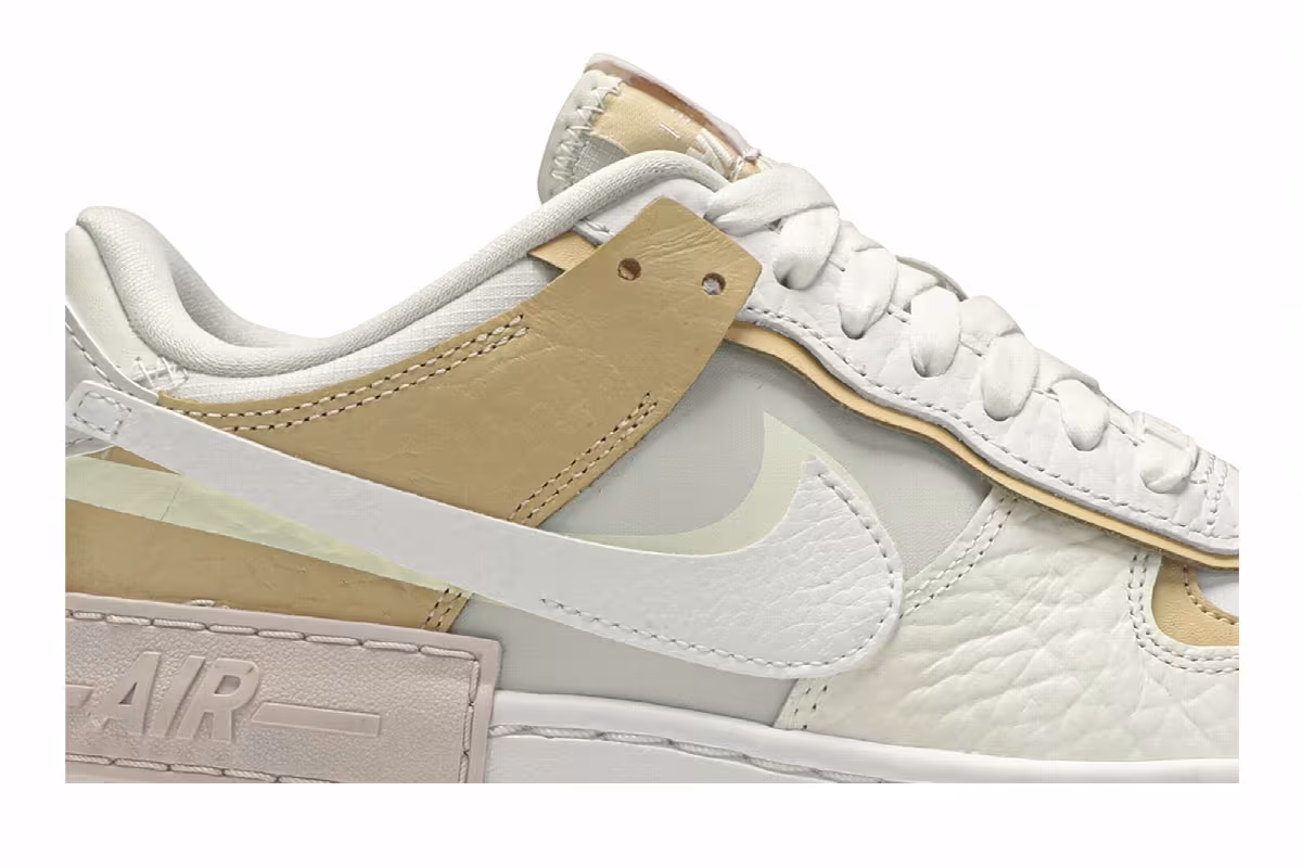 Nike Women's Air Force 1 Shadow SE Spruce Aura, view 3