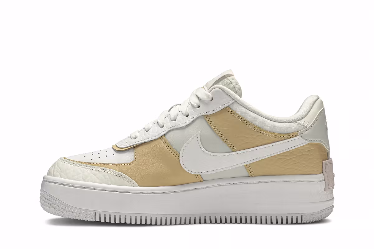 Nike Women's Air Force 1 Shadow SE Spruce Aura, view 4