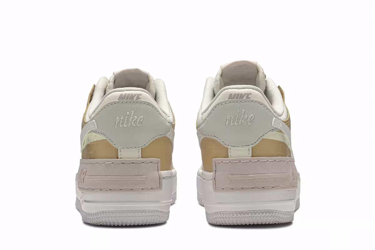 Nike Women's Air Force 1 Shadow SE Spruce Aura, view 7